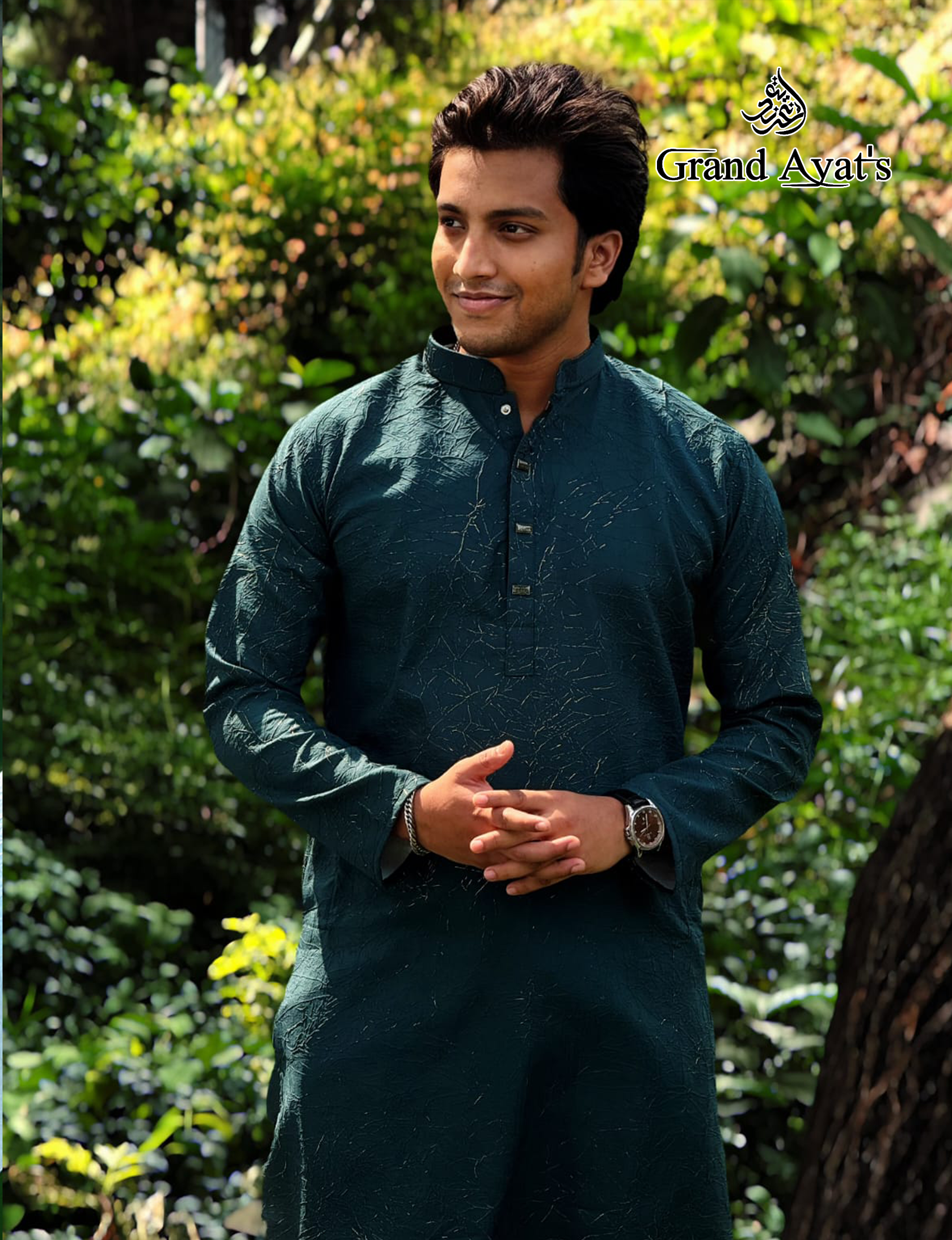 Crush Fabric Sea-Green Code:-P0281